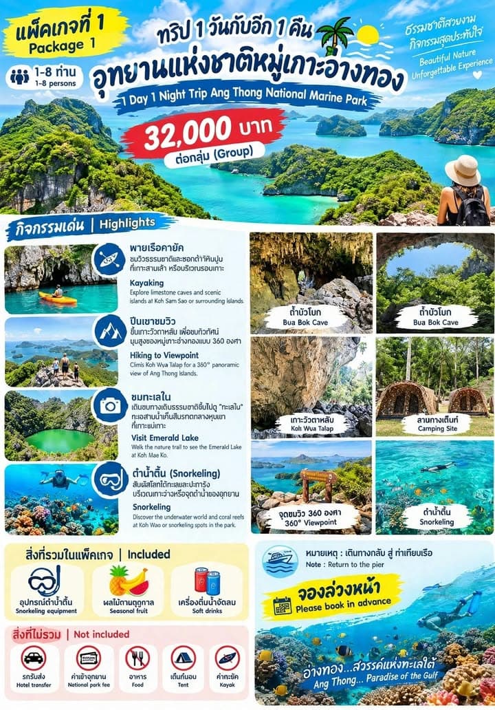 โปสเตอร์ Ang Thong 1 Day 1 Night Trip